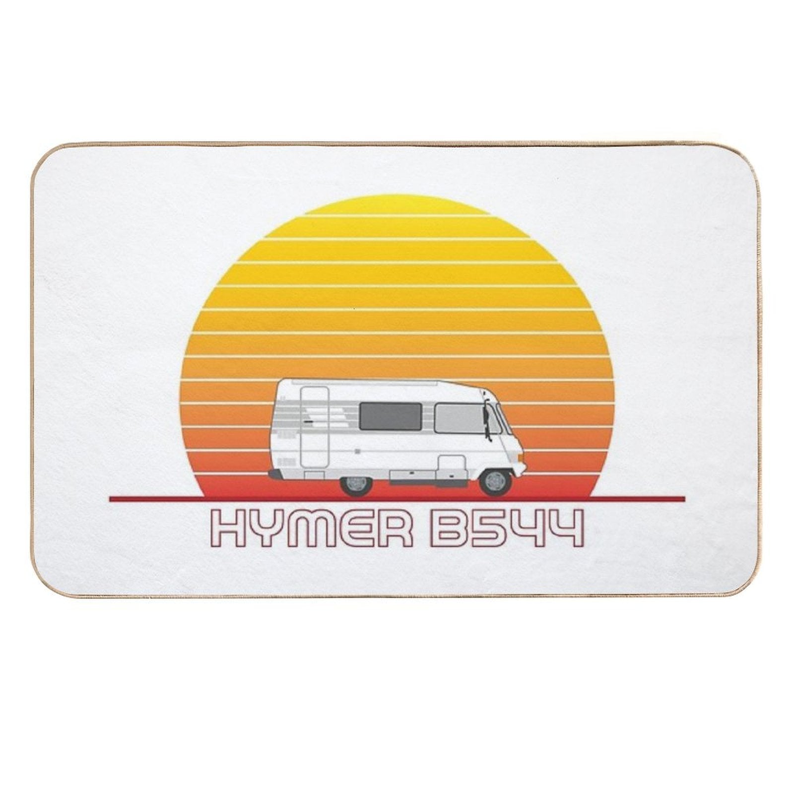 HYMER B544 SUNSET  Dirt-Trapping Bath Mat