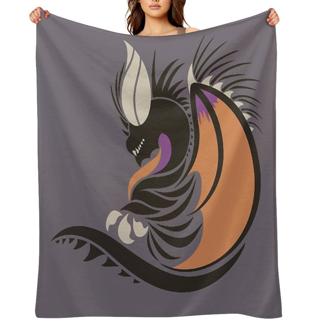 Extinction - Nergigante Eco-conscious Throw Blanket