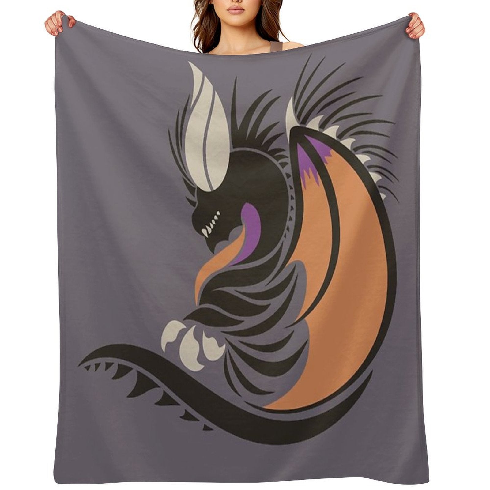 Extinction - Nergigante Eco-conscious Throw Blanket