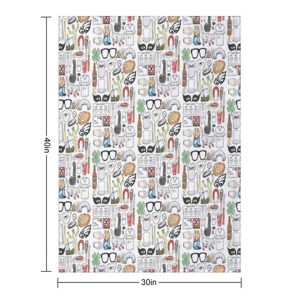 ALWAYS SUNNY Iconic Times All-season Throw Blanket