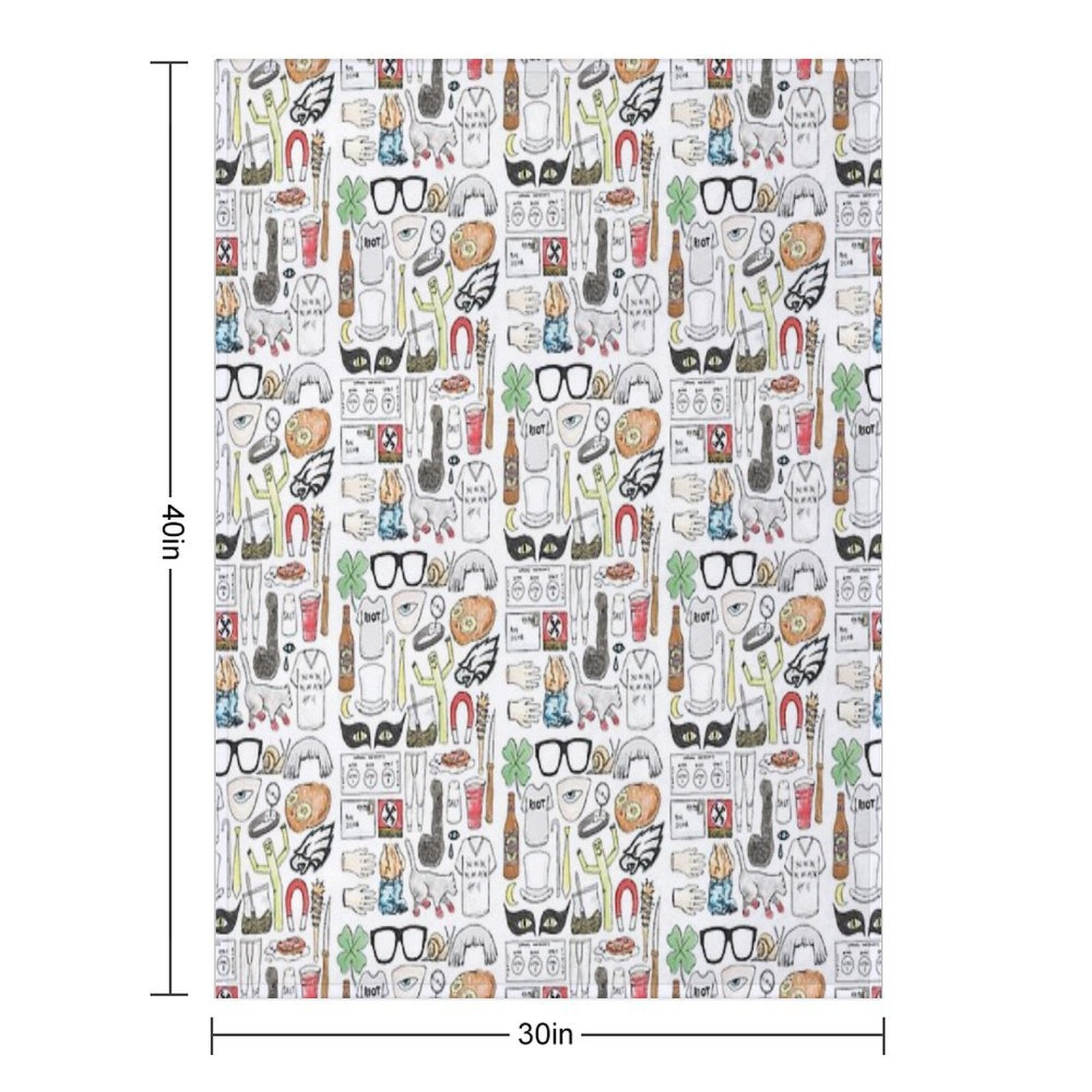 ALWAYS SUNNY Iconic Times All-season Throw Blanket