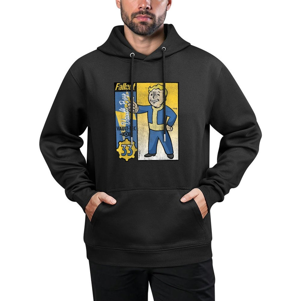 Fallout TV Series Vault-Tec Trading Card Moisture-Wicking Hoodie
