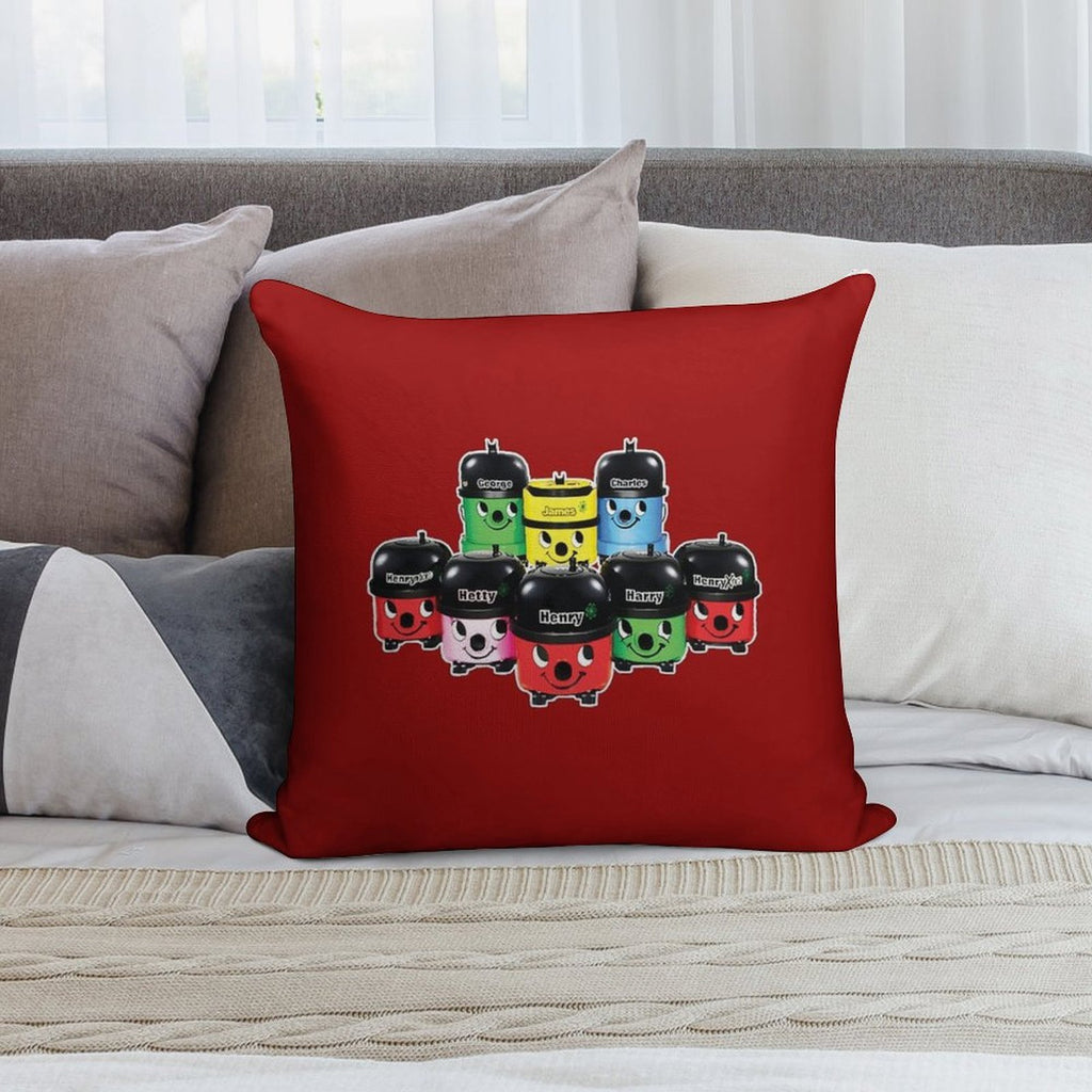 Henry Hoover And Friends Soft Fade-Resistant Throw Pillow