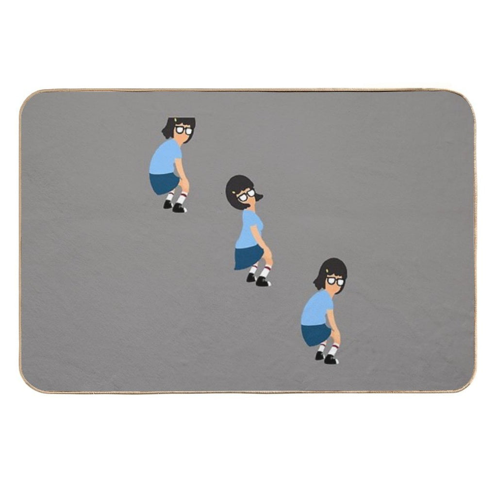 Twerkin’ Tina Active  Easy Maintenance Bath Mat