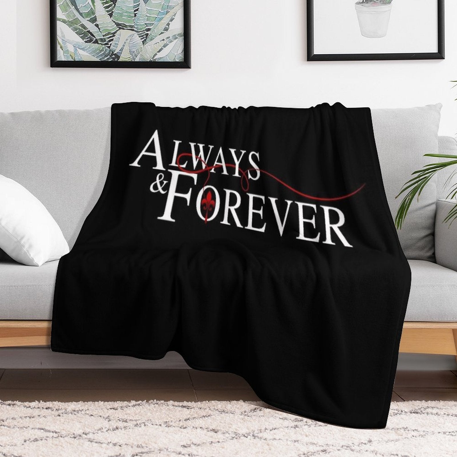 Always And Forever Velvety-soft Throw Blanket