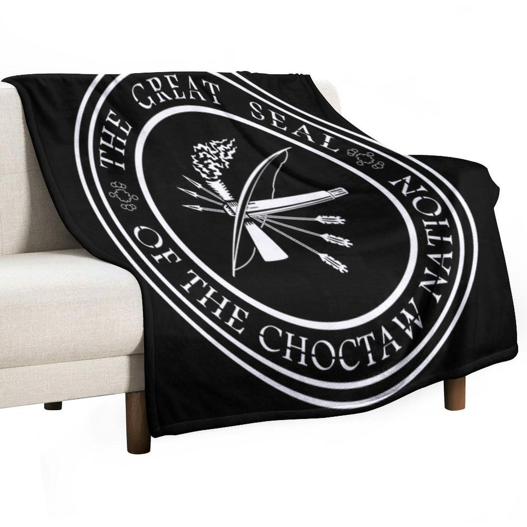 Choctaw Nation Wrinkle-free Throw Blanket
