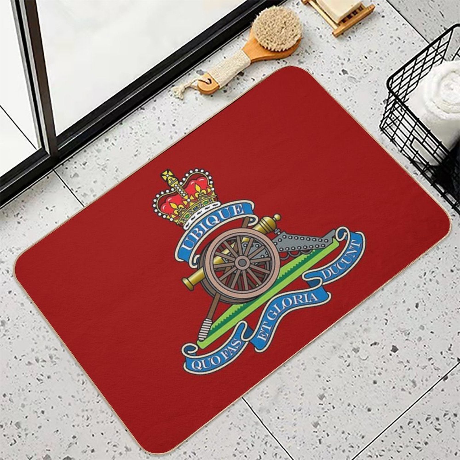 ROYAL REGIMENT OF ARTILLERY  Odorless Bath Mat