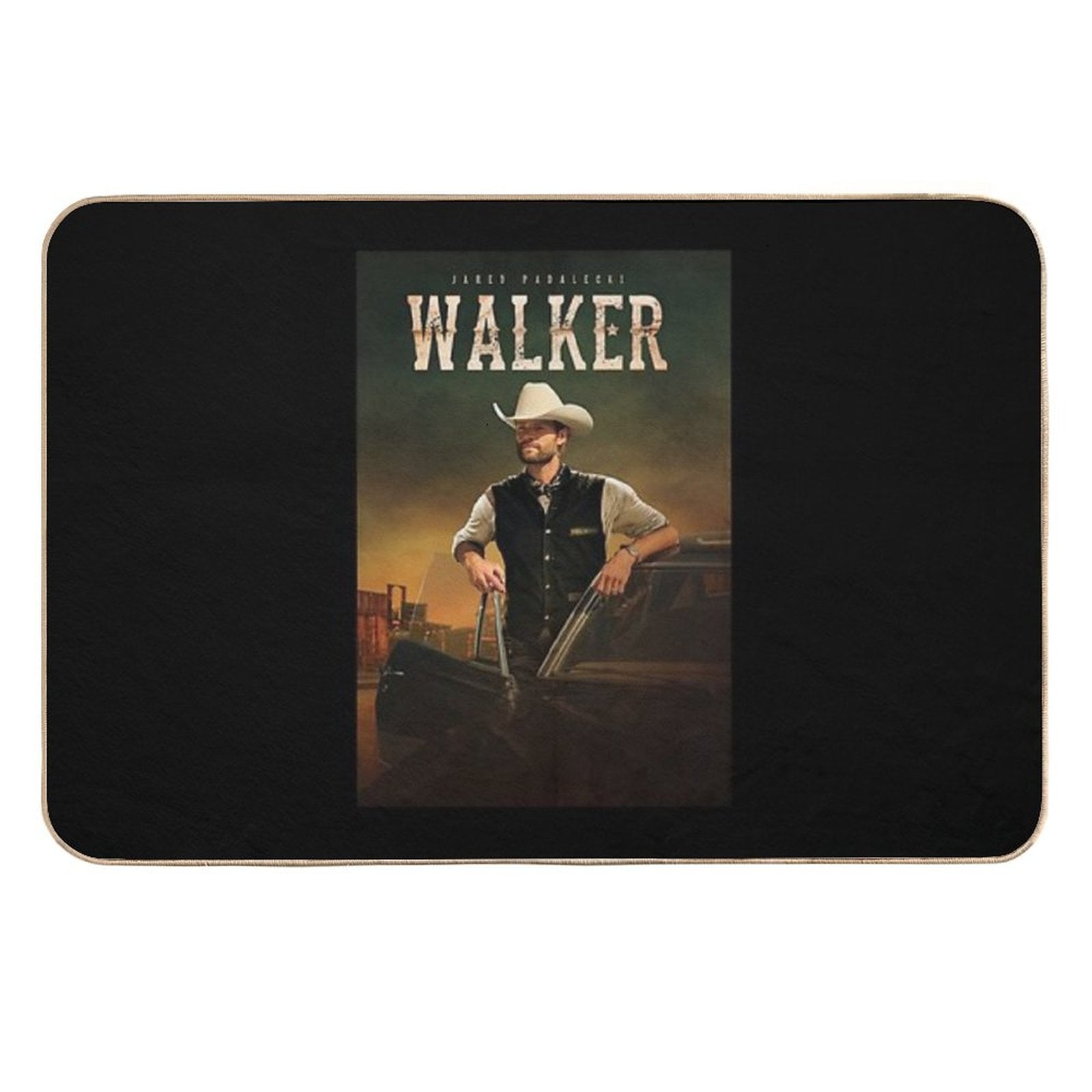 WALKER Jared Padalecki 2  Stain-Proof Bath Mat