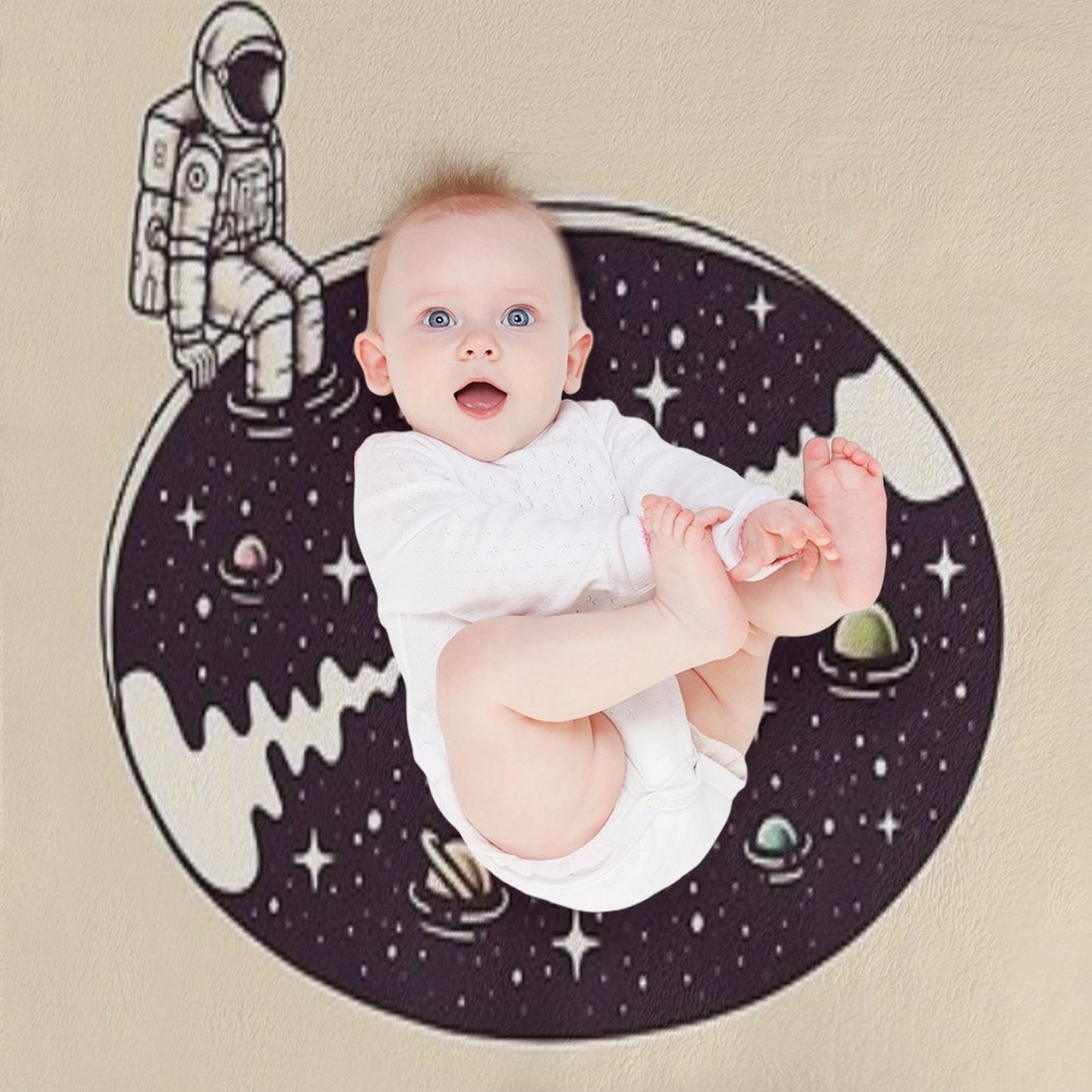 Cosmic Sound Quick-dry Throw Blanket