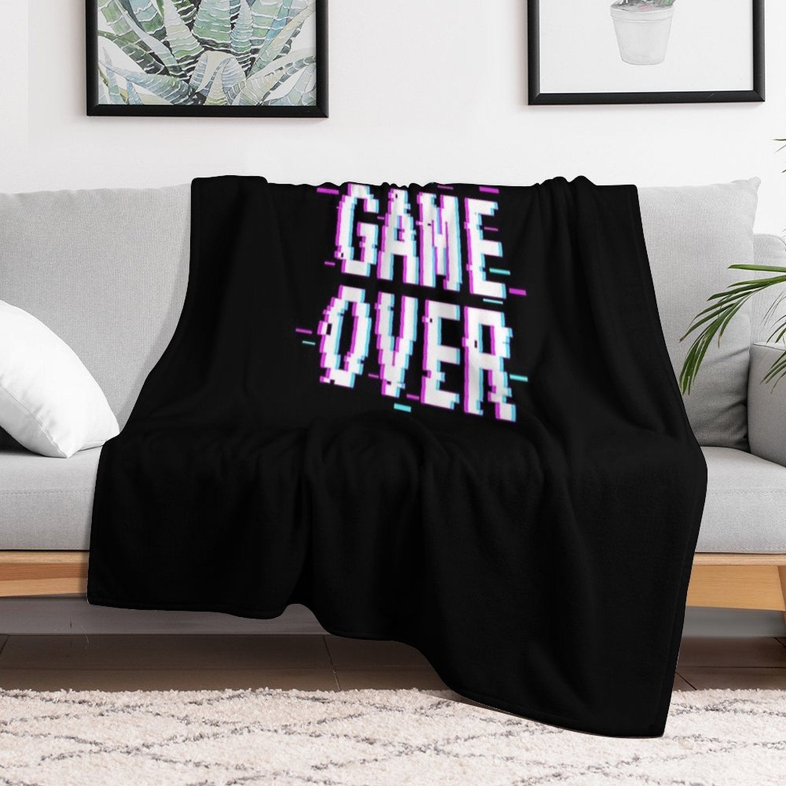 Copy of Vaporwave Aesthetic Art - Retro Mix Tape Japanese Otaku Grunge Compact Throw Blanket