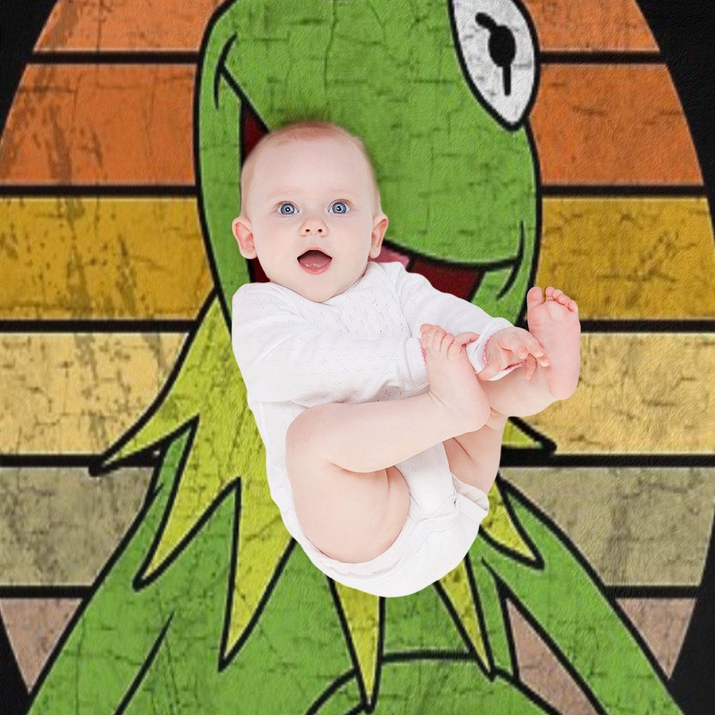 Kermit The Frog Travel-friendly Throw Blanket