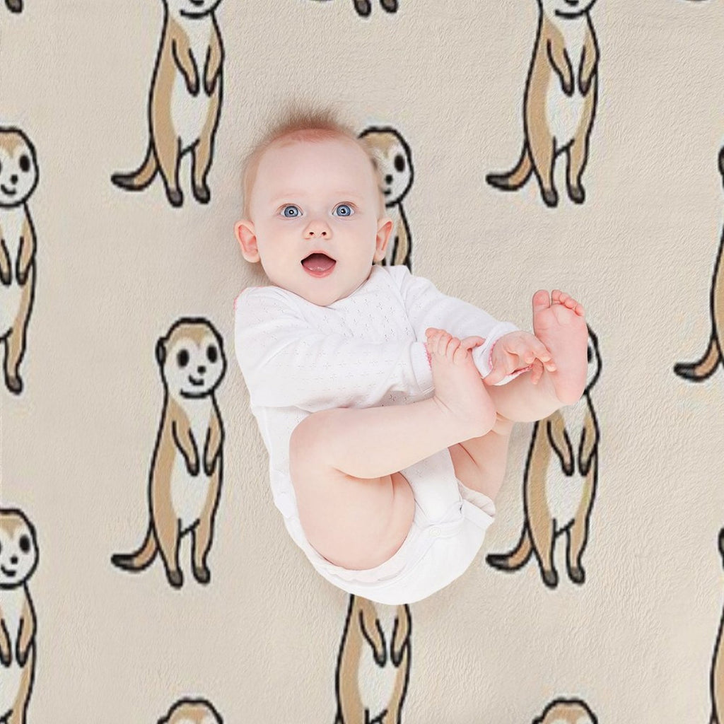 Meerkat Durable Throw Blanket
