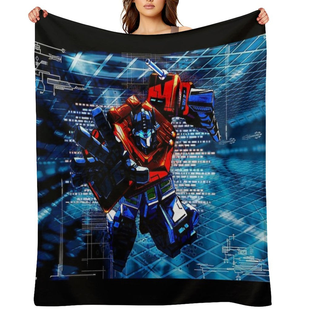 Transformers Optimus Prime Velvety-soft Throw Blanket
