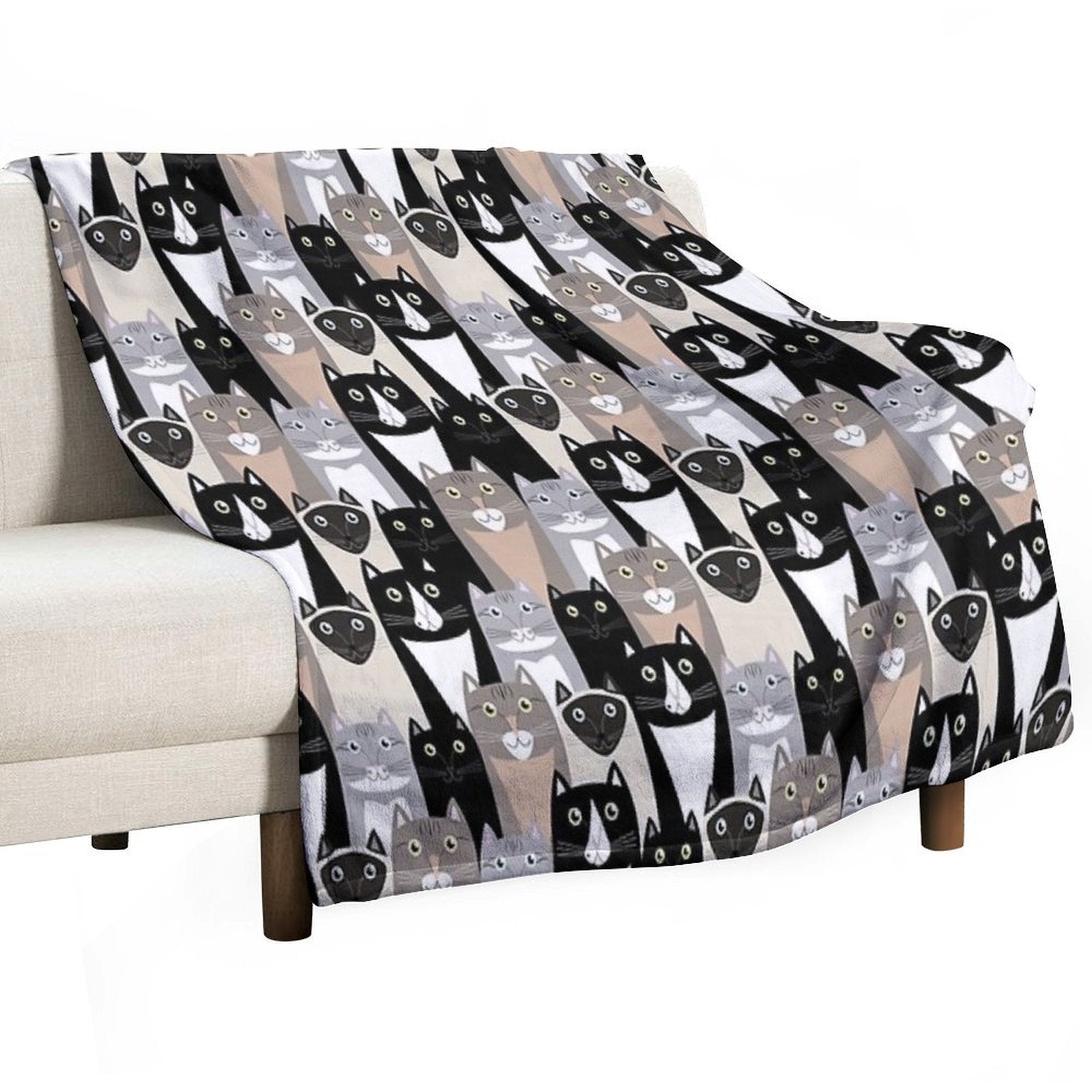 Cats #1 Comfort Throw Blanket