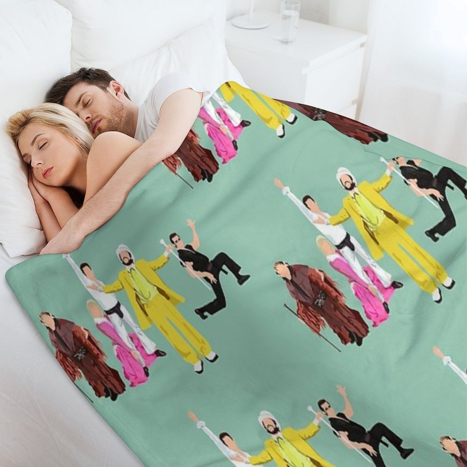 Nitemen All-season Throw Blanket