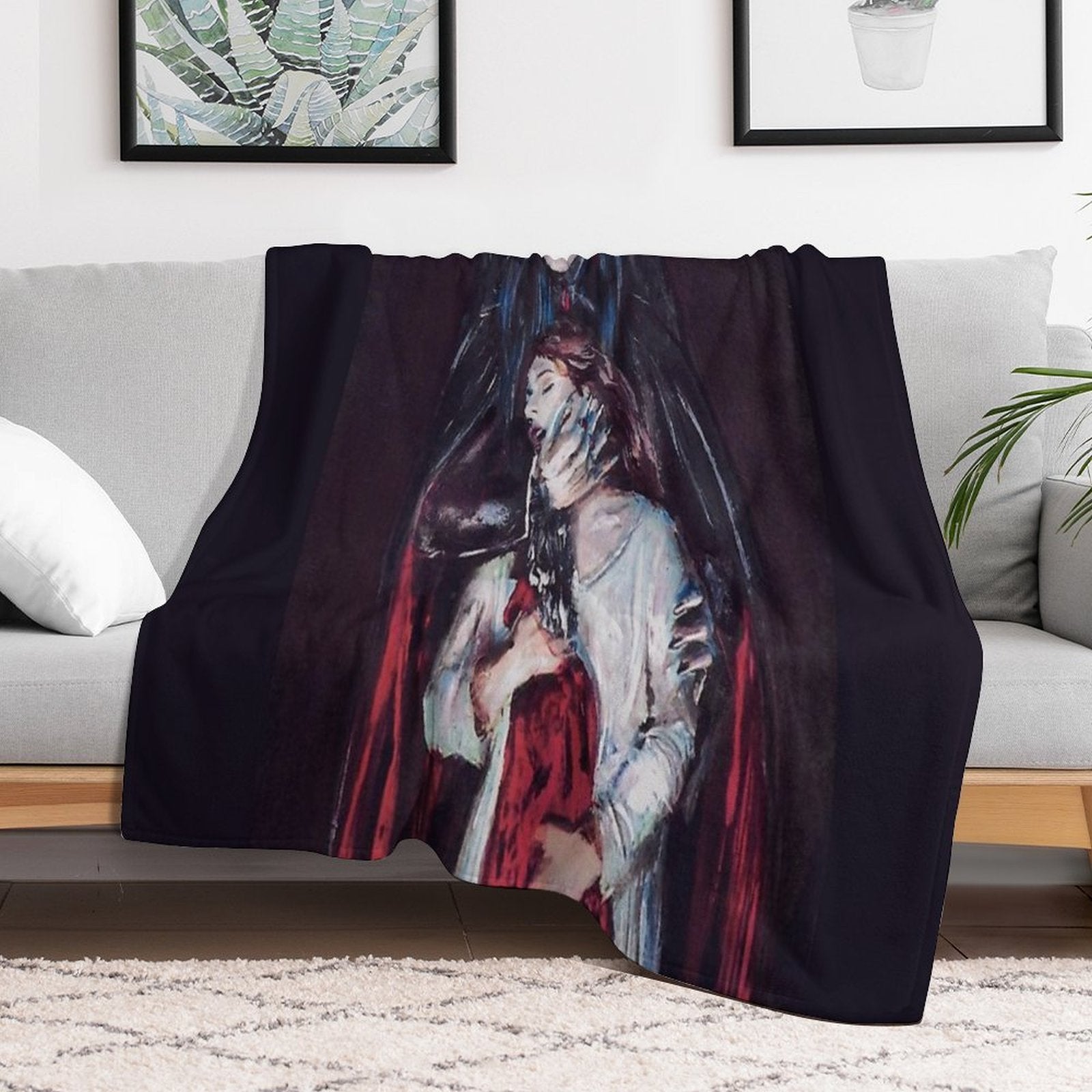 Count of Krolock II All-season Throw Blanket