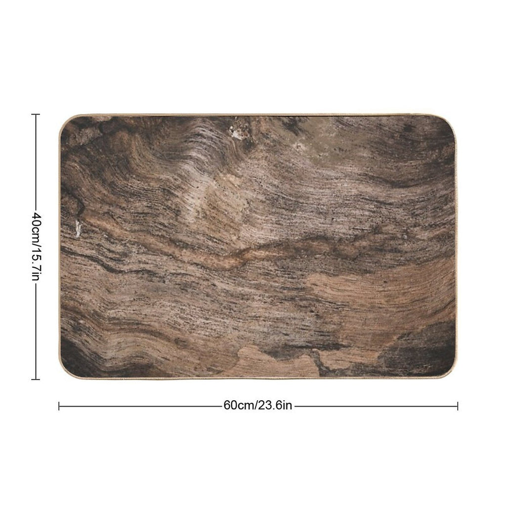 Wood  Odorless Bath Mat