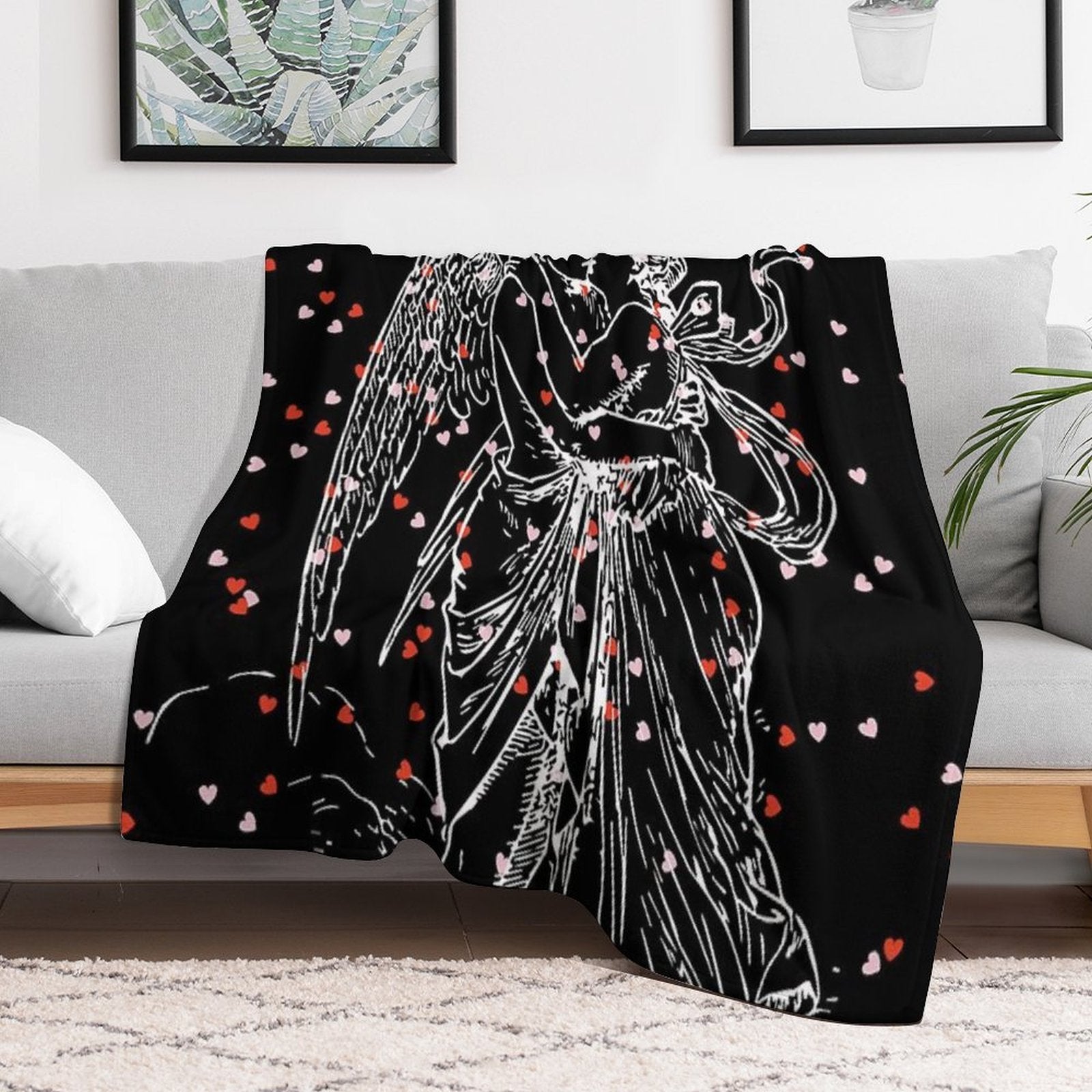 Cupid And Psyche Lightweight Throw Blanket