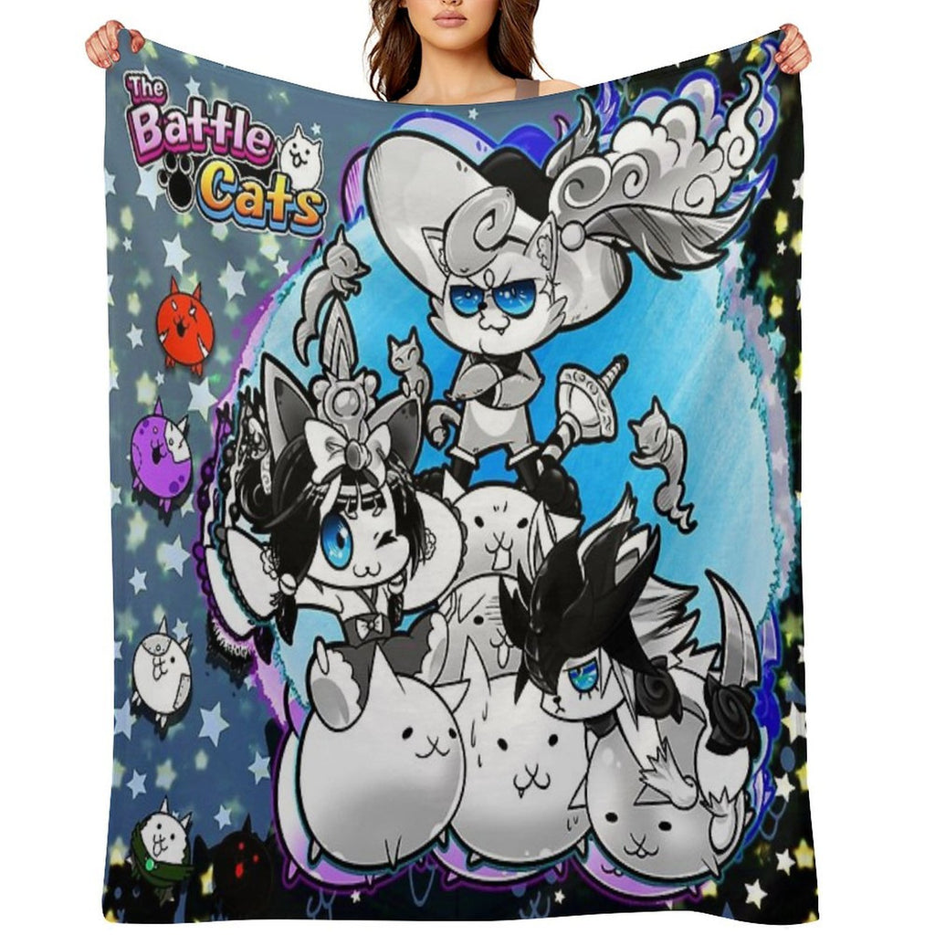 Battle Cats - Dartanyan Velvety-soft Throw Blanket