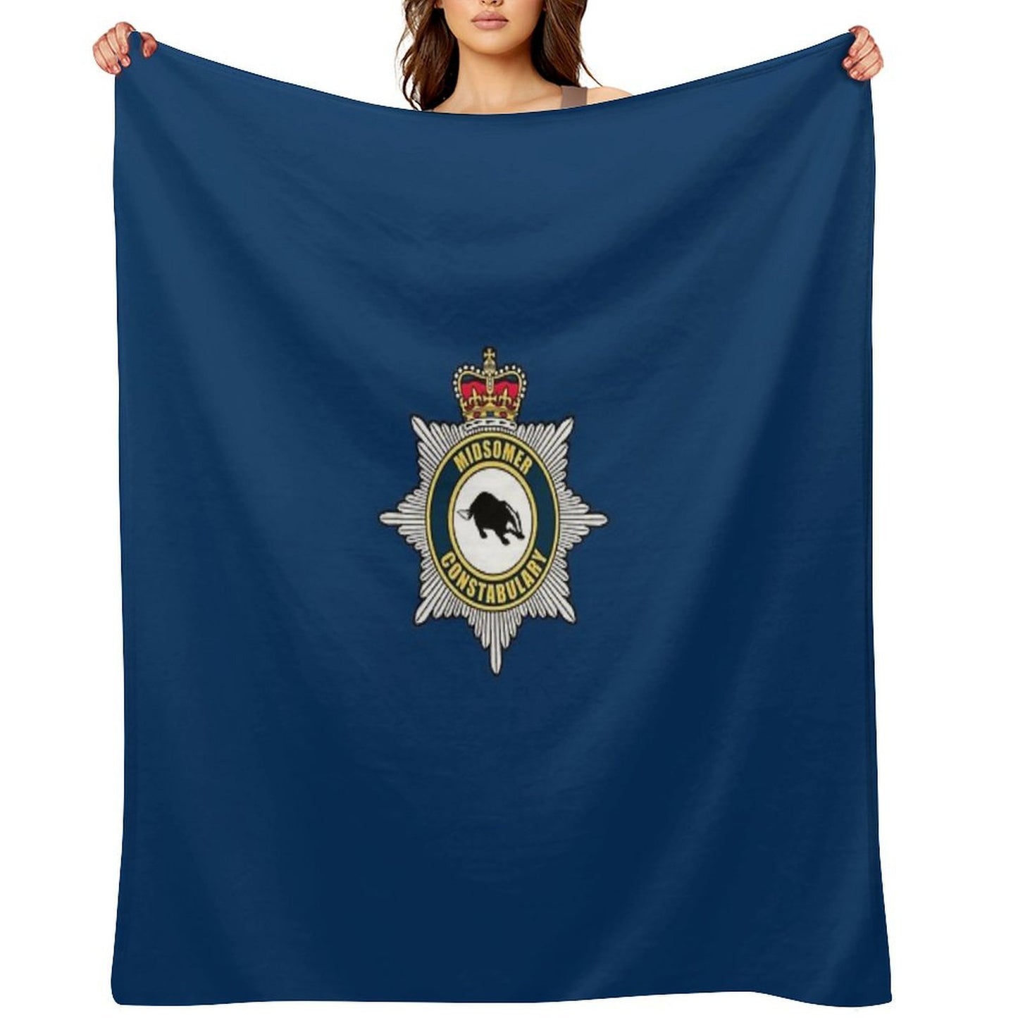 MIDSOMER CONSTABULARY Eco-conscious Throw Blanket