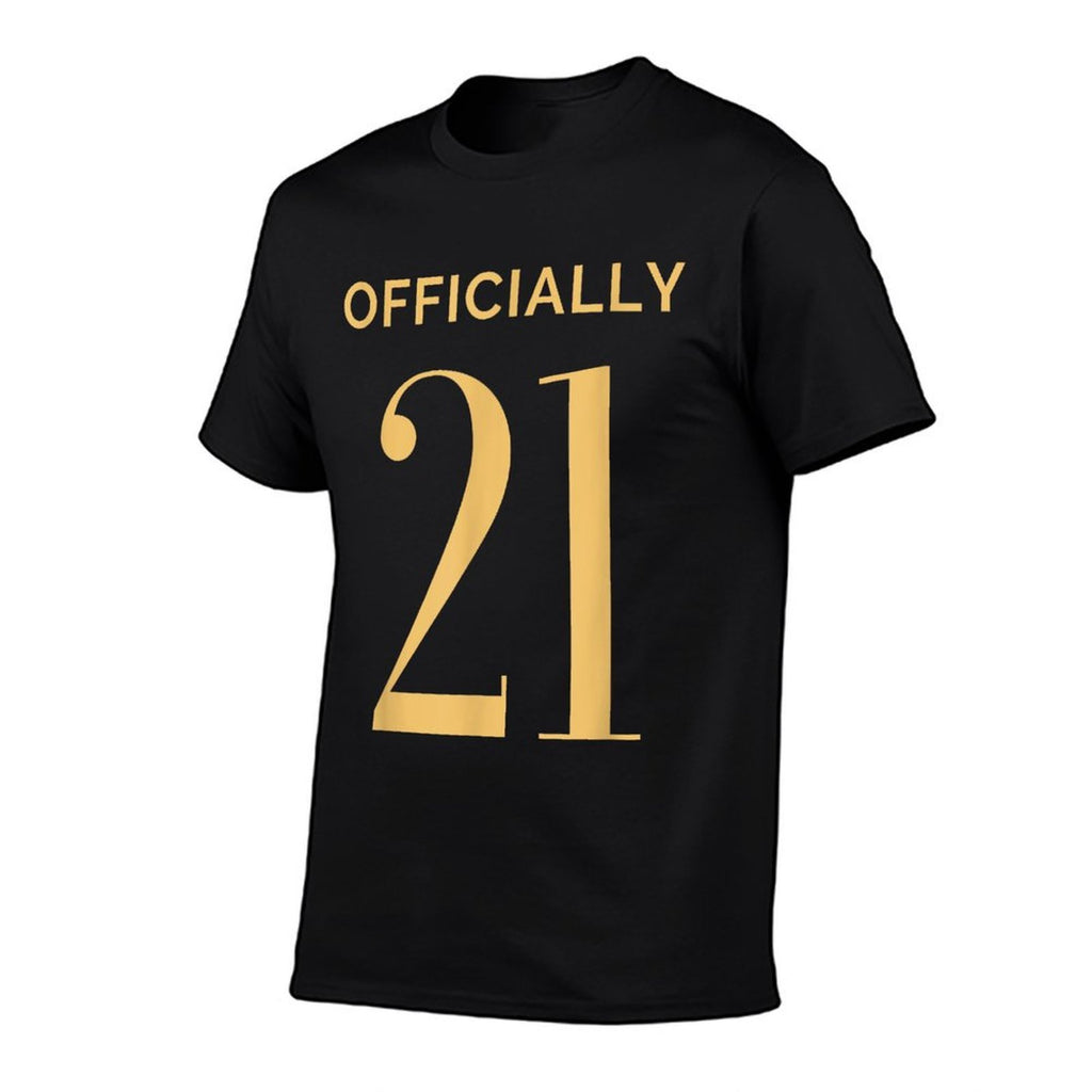 Officially 21 for 21st Birthday  Stretchy T-Shirt