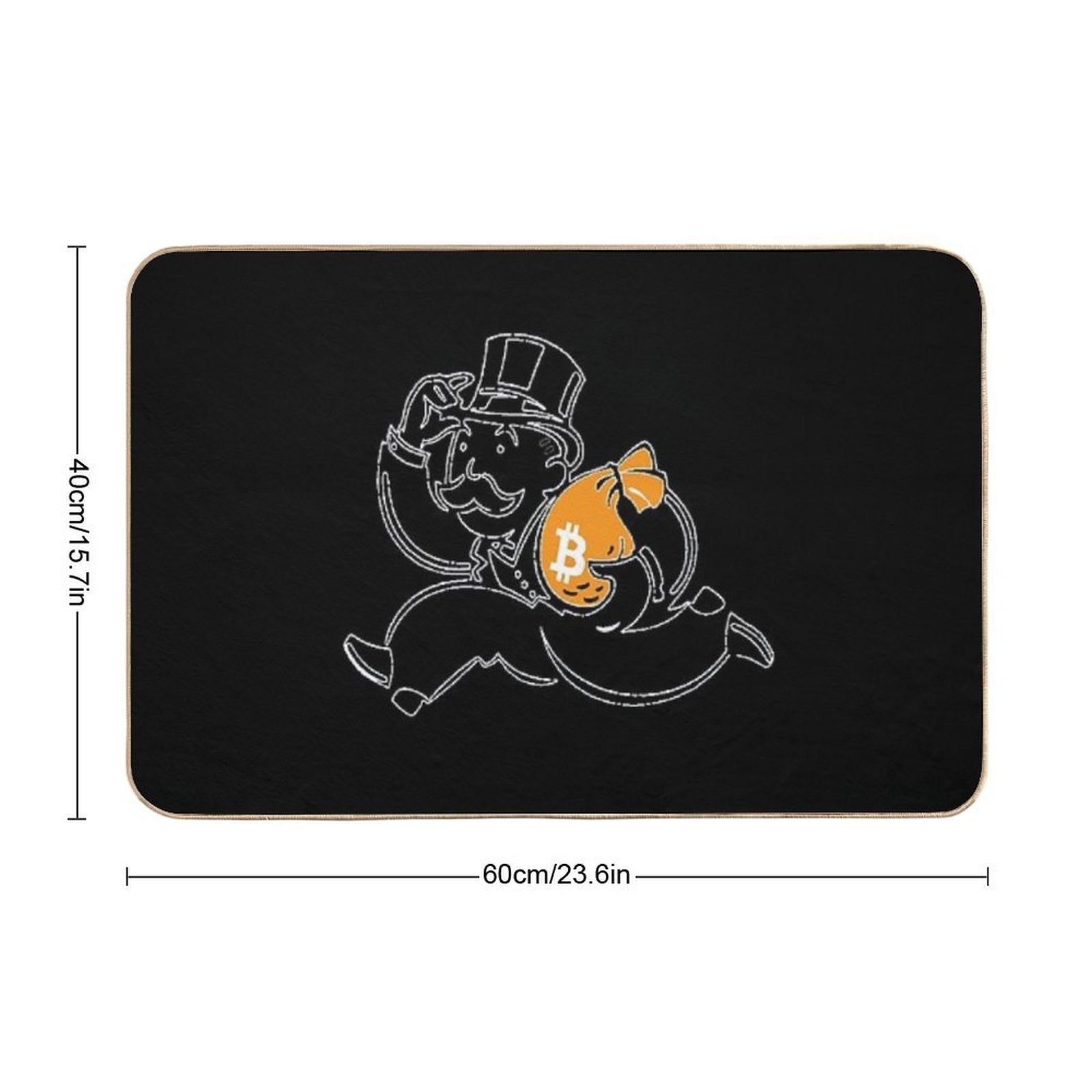 Monopoly  Fade-Resistant Bath Mat