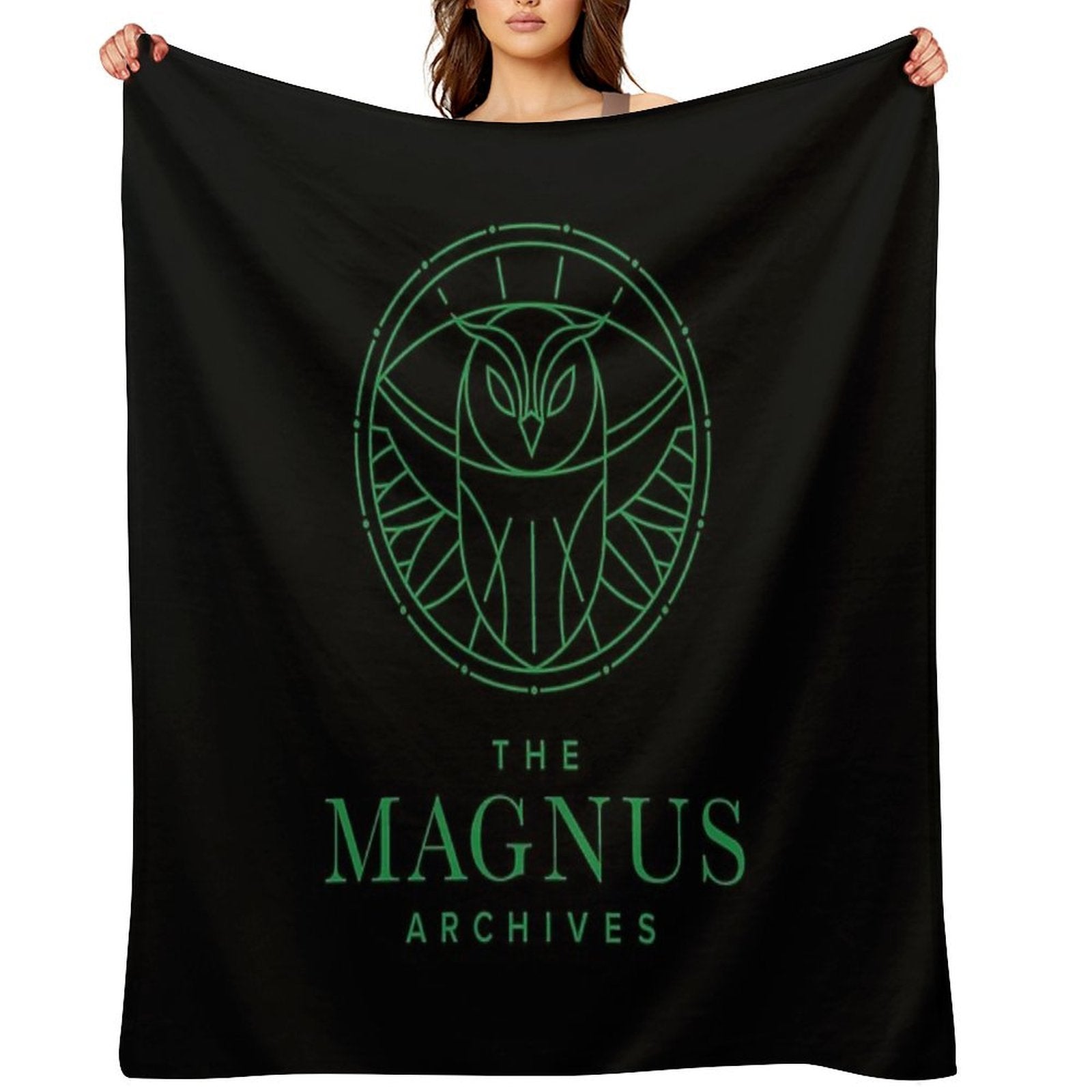 All Seeing Owl Versatility Throw Blanket