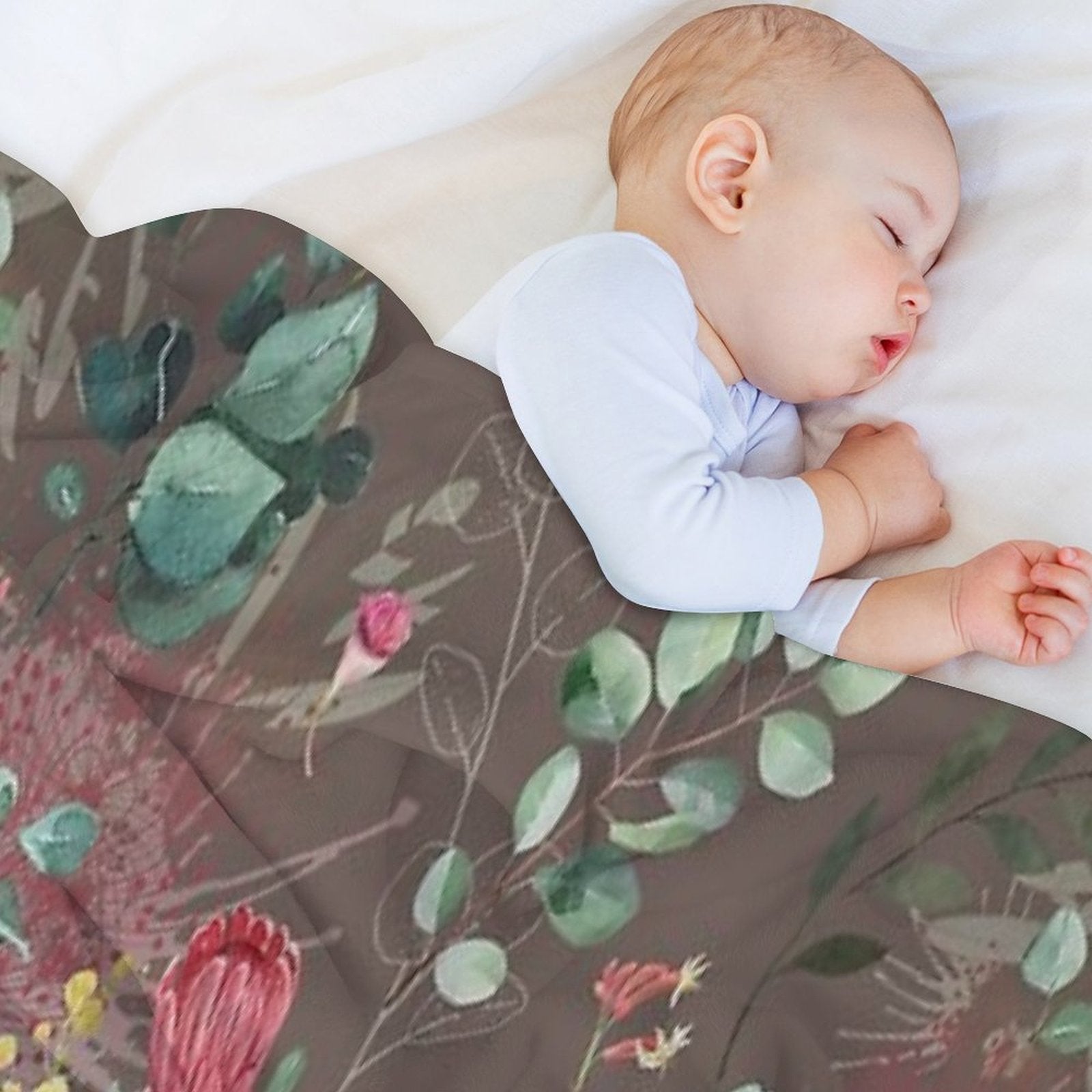 Australian Botanical Easy Care Throw Blanket