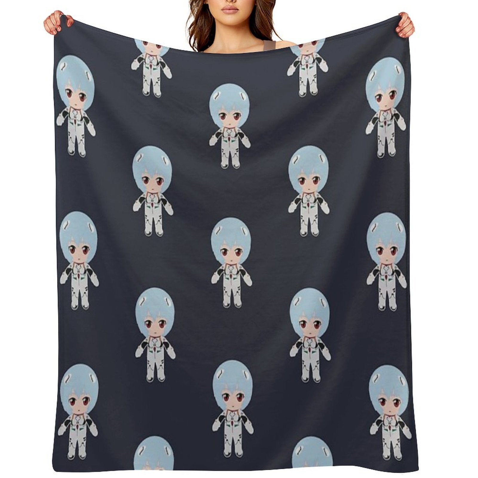 Rei Plush Design Travel-friendly Throw Blanket