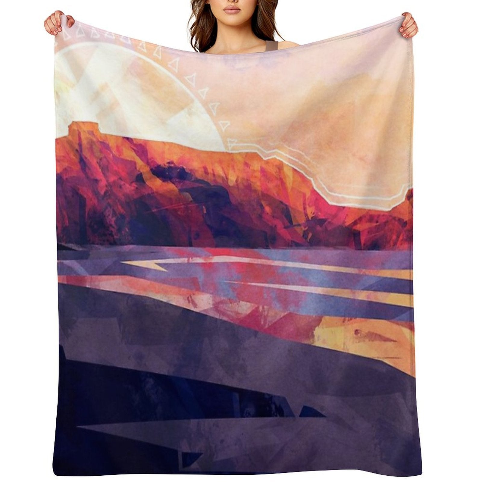 Table Mountain Lightweight Throw Blanket