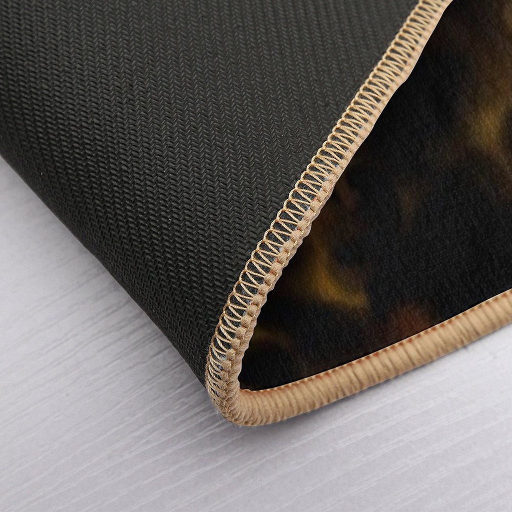 Tortoise Shell Classy Animal Pattern  Absorbent Bath Mat