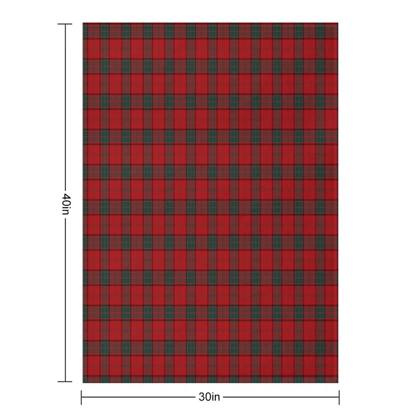 Clan Maxwell Tartan Lightweight Throw Blanket