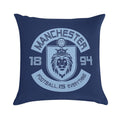 Football Is Everything - City of Manchester Squad Retro Soft Gift Ready Throw Pillow
