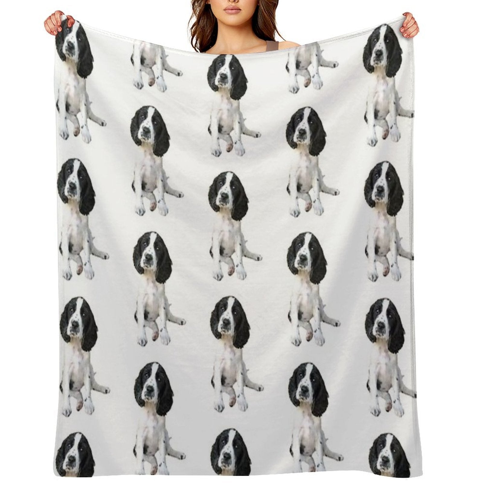 Sprocker Spaniel Multi-functional Throw Blanket