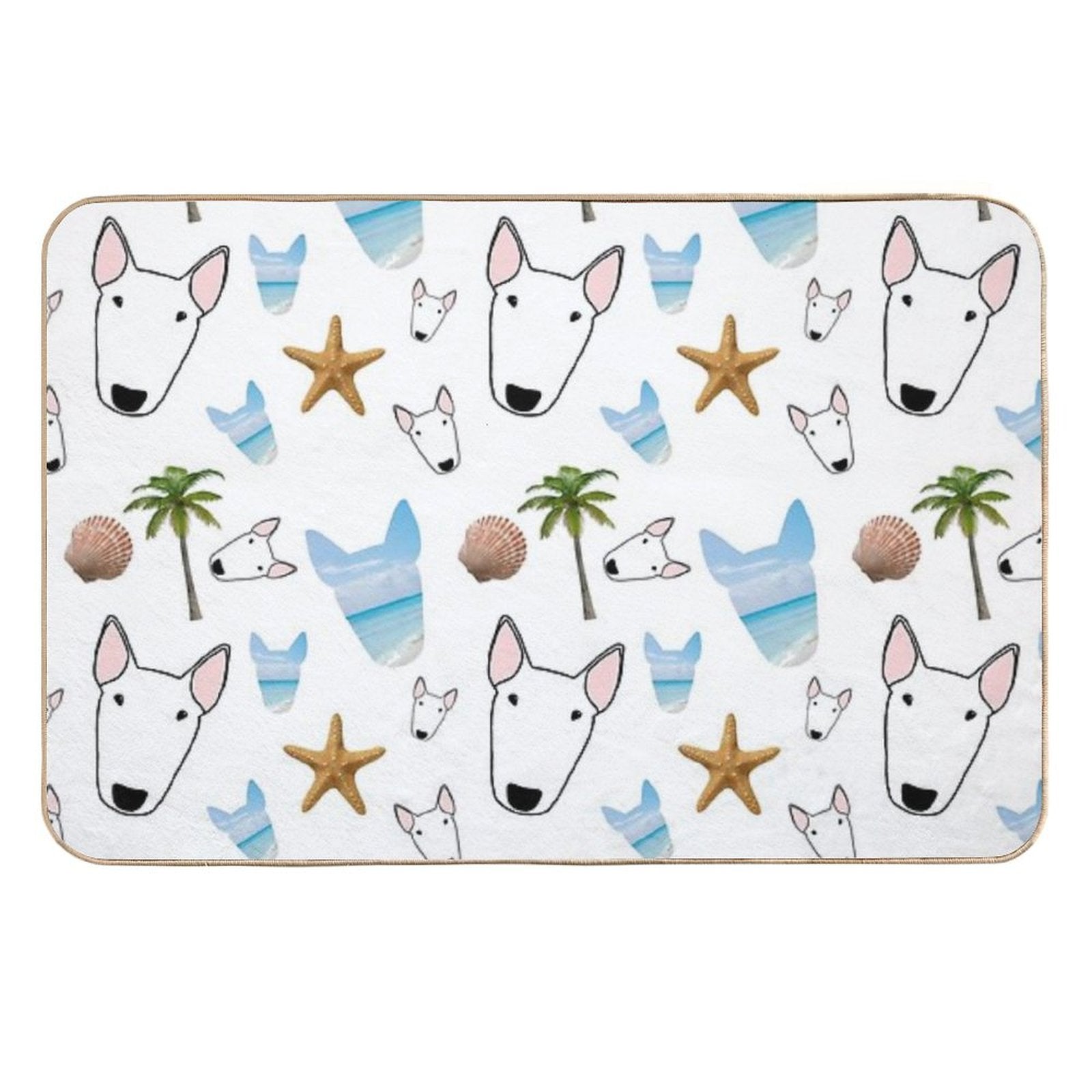 Maldives Bully  Absorbent Bath Mat