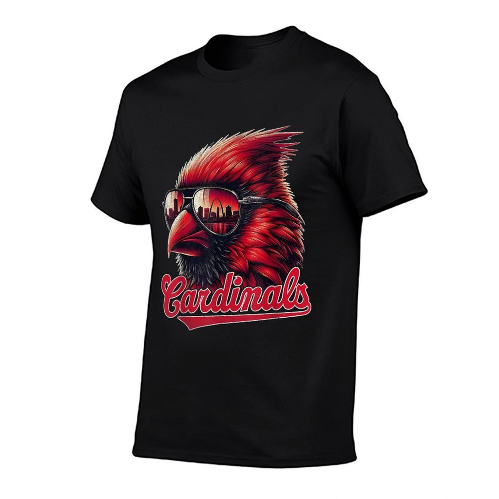 Vintage Cardinals Lovers Apparel Men Kids  Slim-fit Cut T-Shirt