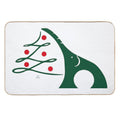 Elephant Christmas 1  Odorless Bath Mat