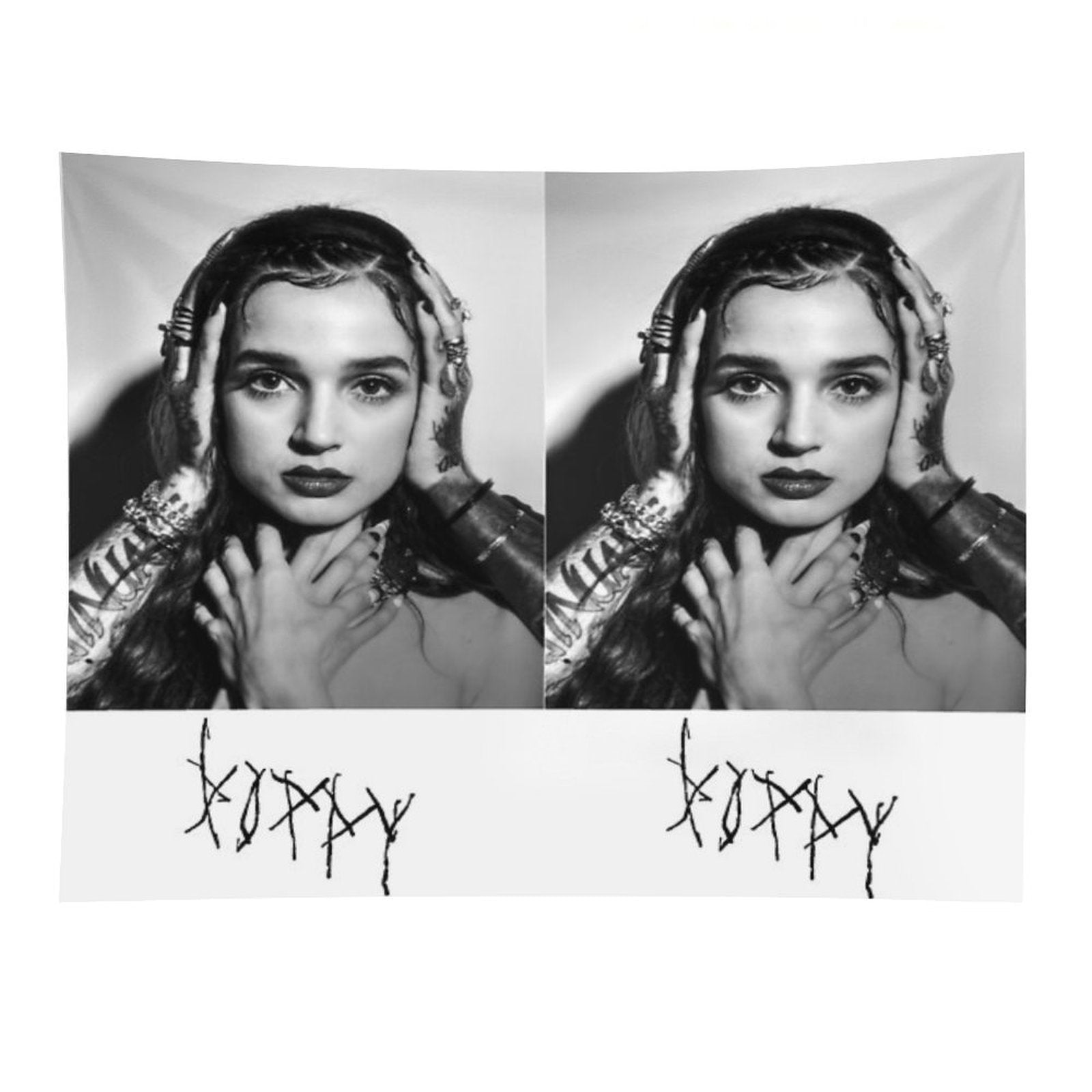 Hear Poppy Tapestry
