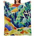 Henri Matisse Landscape Wrinkle-free Throw Blanket