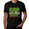 Dad Of The Birthday Boy Party Video Gamer Pixel Number  Breathable T-Shirt