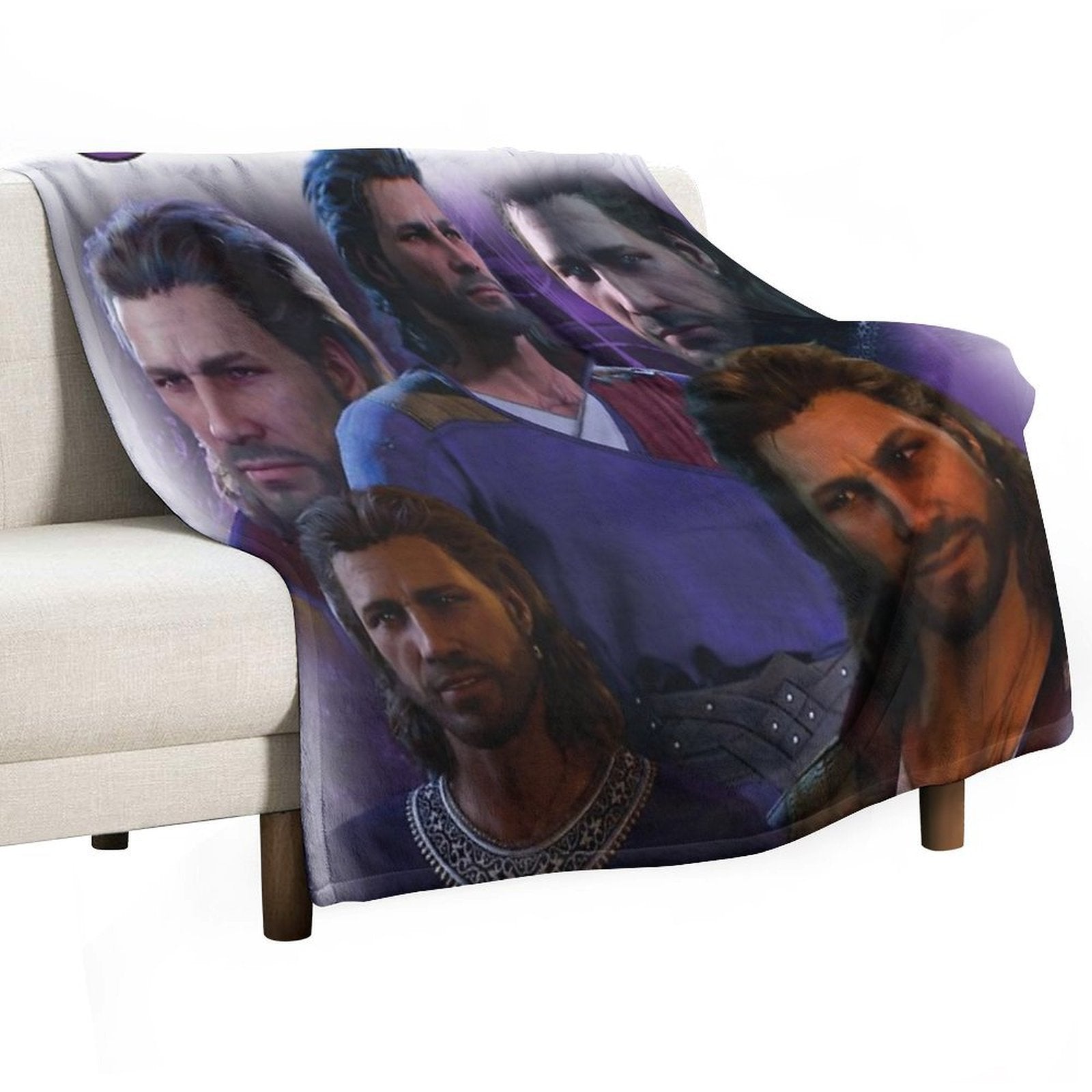 Gale of Waterdeep Eco-conscious Throw Blanket