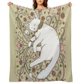 Mice And Moths Plush Throw Blanket