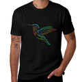 Womens Colibri Mandala Hummingbird  Oversized Silhouette T-Shirt