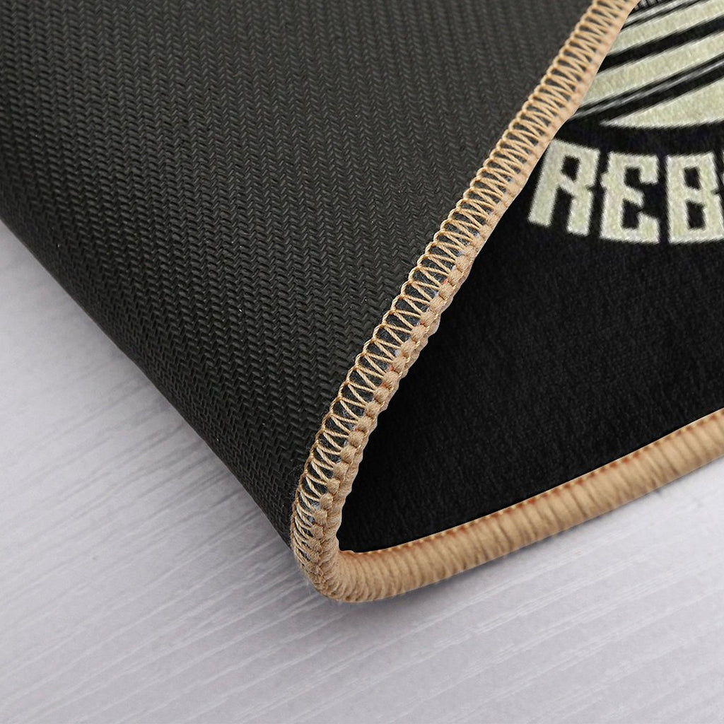 Rockabilly Retro 1950s 60s 70s Vintage Hotrod Classic Rock And Roll  Pet-Safe Bath Mat