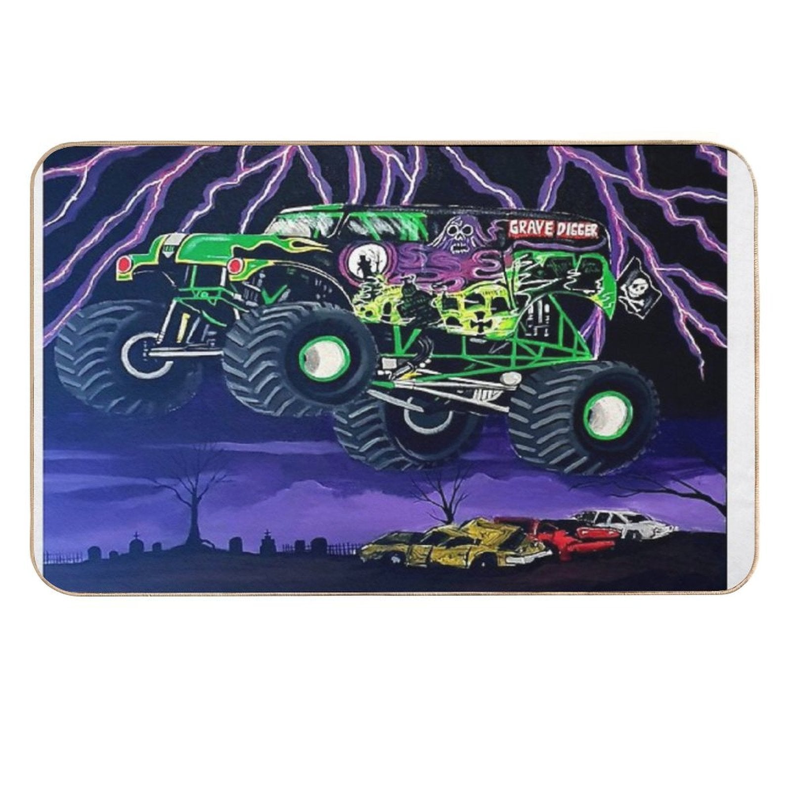 MONSTER TRUCK  Rapid-Drying Bath Mat