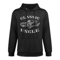 Funny Uncle Saying Classic Car Graphic Customizable Surface Hoodie