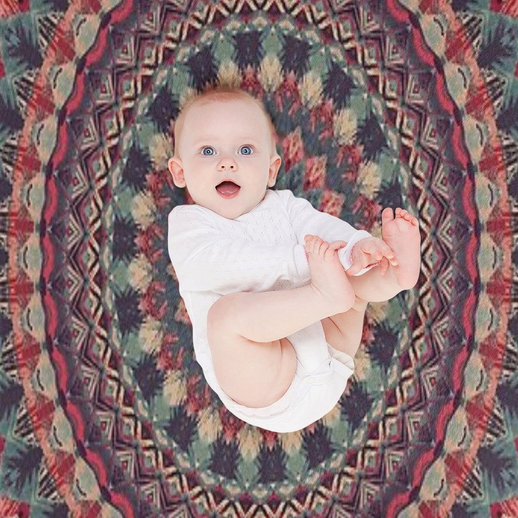 Mandala 126 Sustainable Throw Blanket