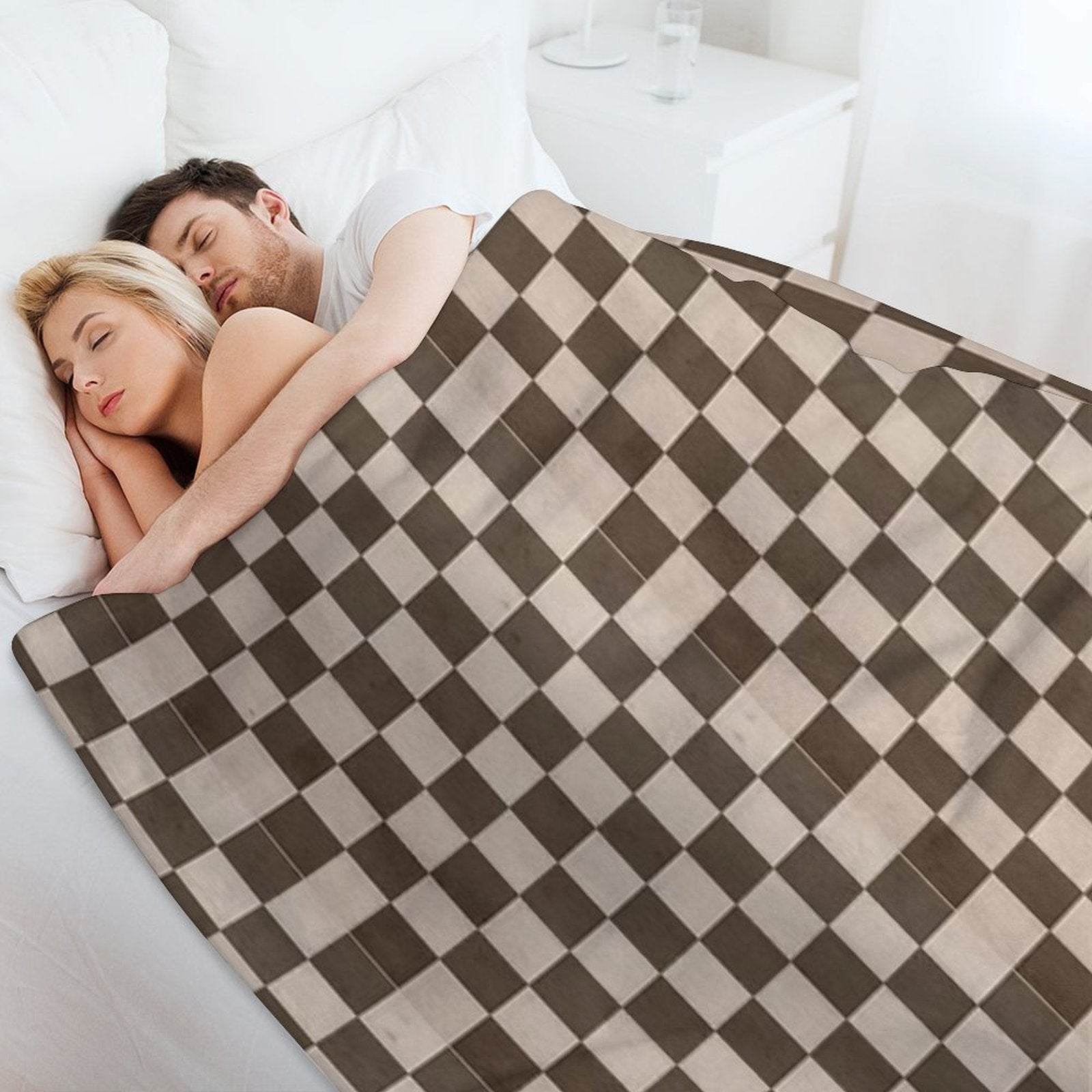 Cute Digital Art Print Wrinkle-free Throw Blanket