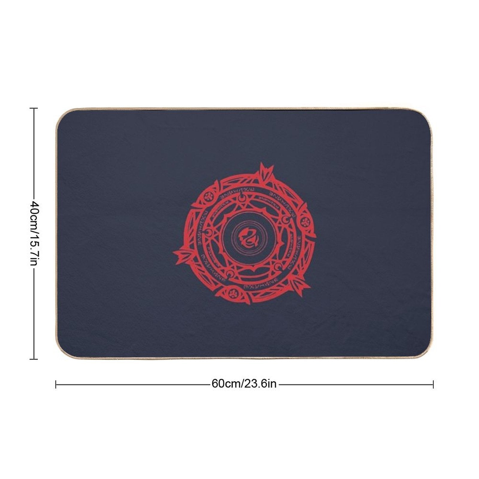 Gremory Clan Magic Circle  Stain-Proof Bath Mat