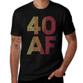 Vintage 40th Birthday - 40 AF  Breathable T-Shirt